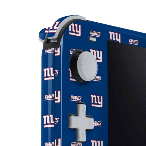 NFL New York Giants Blitz Series Nintendo Switch Lite Skin