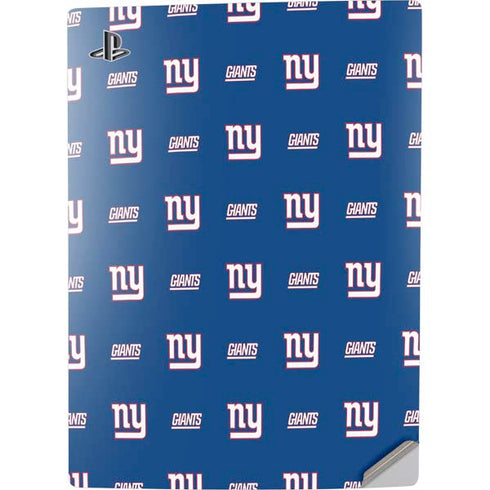 NFL New York Giants Blitz Series PS5 Digital Edition Console Skin