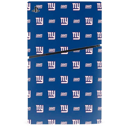 NFL New York Giants Blitz Series PS5 Slim Disk Bundle Skin