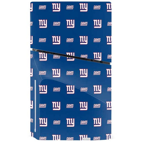 NFL New York Giants Blitz Series PS5 Slim Disk Bundle Skin
