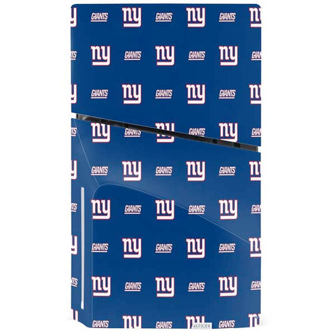 NFL New York Giants Blitz Series PS5 Slim Disk Console Skin