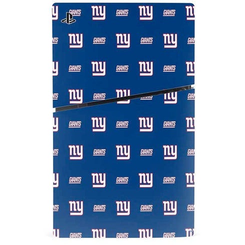 NFL New York Giants Blitz Series PS5 Slim Digital Edition Console Skin