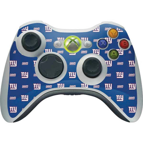 NFL New York Giants Blitz Series Xbox 360 Wireless Controller Skin