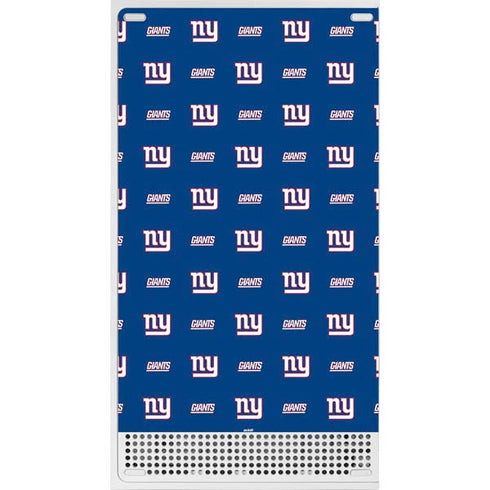 NFL New York Giants Blitz Series Xbox Series S Console Skin