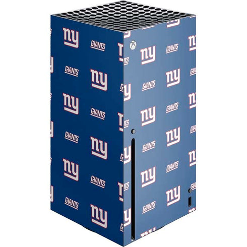 NFL New York Giants Blitz Series Xbox Series X Console Skin
