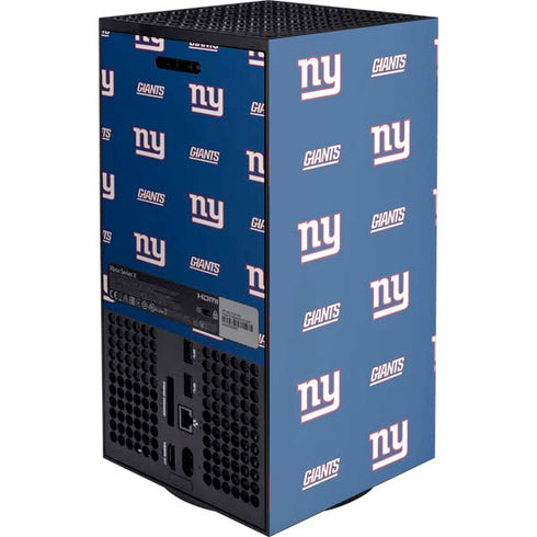 NFL New York Giants Blitz Series Xbox Series X Console Skin