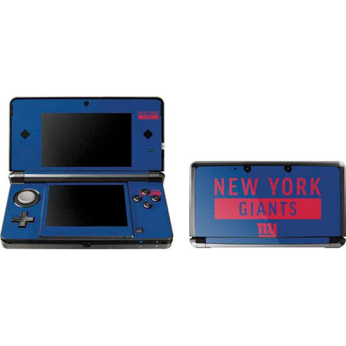 NFL New York Giants Blue Performance Series 3DS (2011) Skin