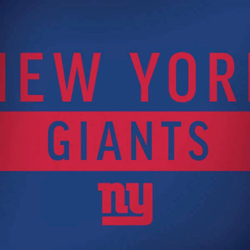 NFL New York Giants Blue Performance Series Dell Alienware Skin