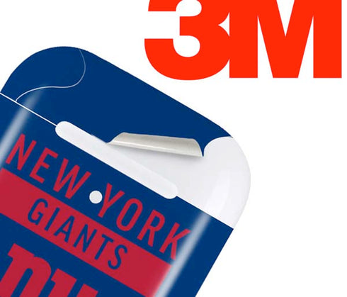 NFL New York Giants Blue Performance Series Apple AirPods 2 Skin
