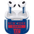 NFL New York Giants Blue Performance Series Apple AirPods (3rd Gen 2021) Skin