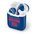 NFL New York Giants Blue Performance Series Apple AirPods Skin