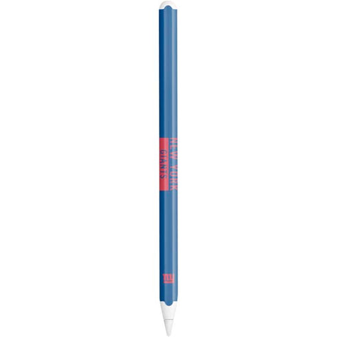 NFL New York Giants Blue Performance Series Apple Pencil (2nd Gen 2019) Skin