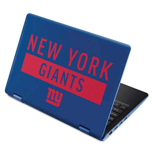 NFL New York Giants Blue Performance Series Aspire R11 11.6in Skin