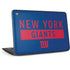 NFL New York Giants Blue Performance Series HP Chromebook Skin