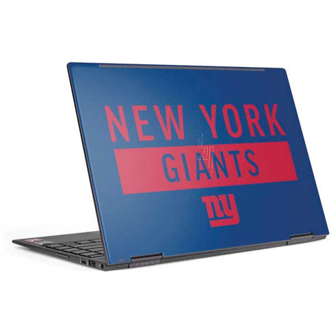 NFL New York Giants Blue Performance Series HP Envy Skin