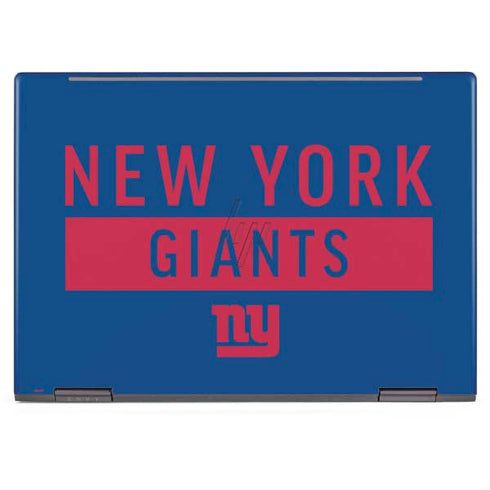 NFL New York Giants Blue Performance Series HP Envy Skin