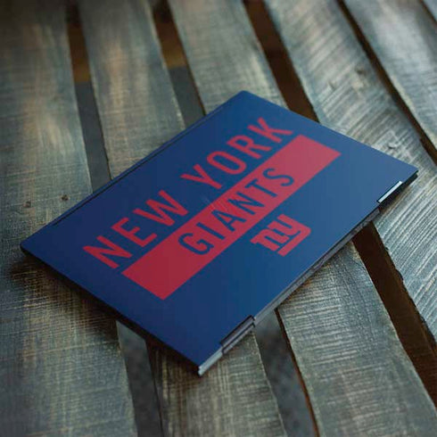 NFL New York Giants Blue Performance Series HP Envy Skin