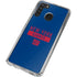 NFL New York Giants Blue Performance Series Galaxy A21 Clear Case
