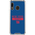 NFL New York Giants Blue Performance Series Galaxy A30 Clear Case