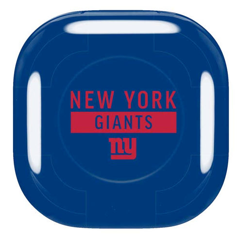 NFL New York Giants Blue Performance Series Galaxy Buds Pro Skin