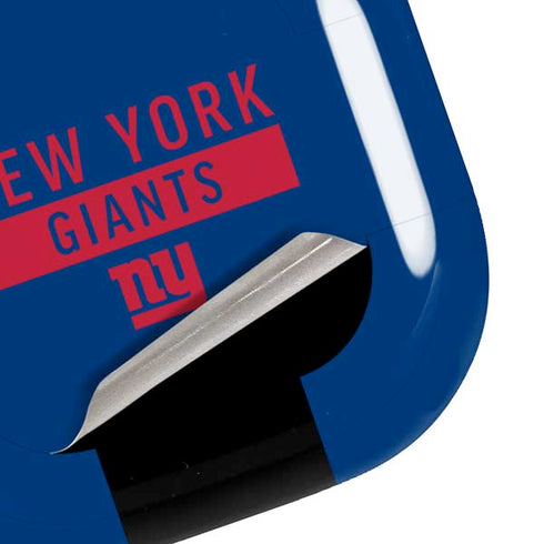 NFL New York Giants Blue Performance Series Galaxy Buds Pro Skin