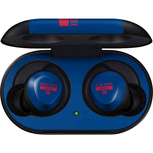 NFL New York Giants Blue Performance Series Galaxy Buds Skin
