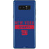 NFL New York Giants Blue Performance Series Galaxy Note 8 Skin