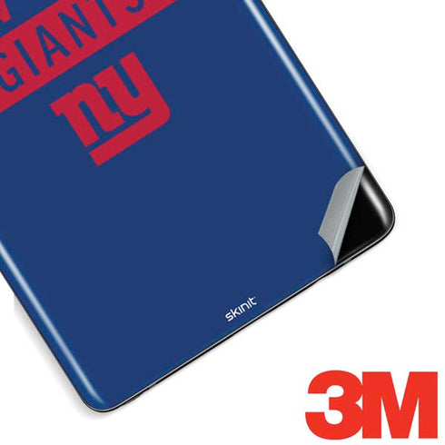 NFL New York Giants Blue Performance Series Galaxy Note 8 Skin