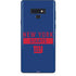 NFL New York Giants Blue Performance Series Galaxy Note 9 Skin
