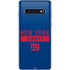 NFL New York Giants Blue Performance Series Galaxy S10 Skin