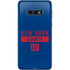NFL New York Giants Blue Performance Series Galaxy S10e Skin