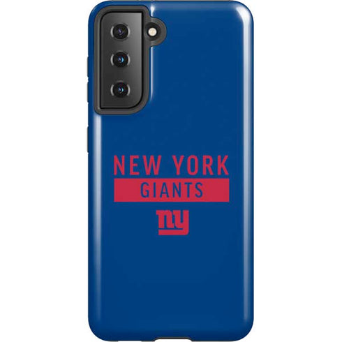 NFL New York Giants Blue Performance Series Galaxy S21 5G Pro Case