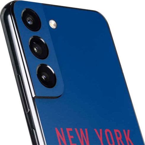 NFL New York Giants Blue Performance Series Galaxy S22 Plus Skin