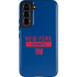 NFL New York Giants Blue Performance Series Galaxy S22 Pro Case