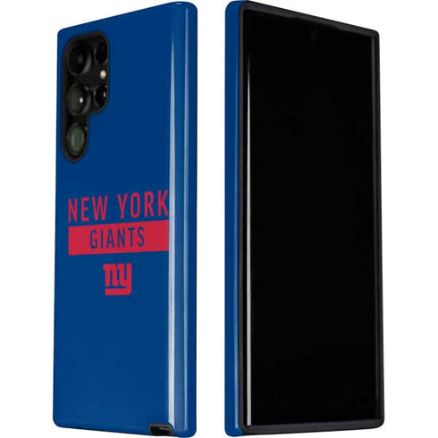 NFL New York Giants Blue Performance Series Galaxy S22 Ultra Pro Case