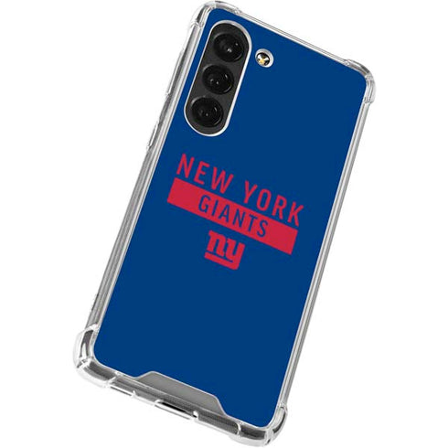 NFL New York Giants Blue Performance Series Galaxy S23 Clear Case