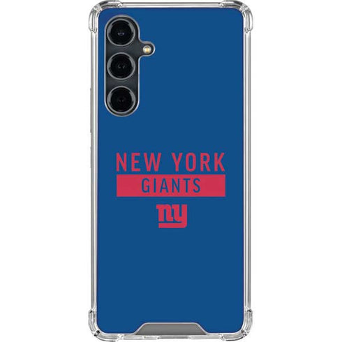 NFL New York Giants Blue Performance Series Galaxy S23 FE Clear Case