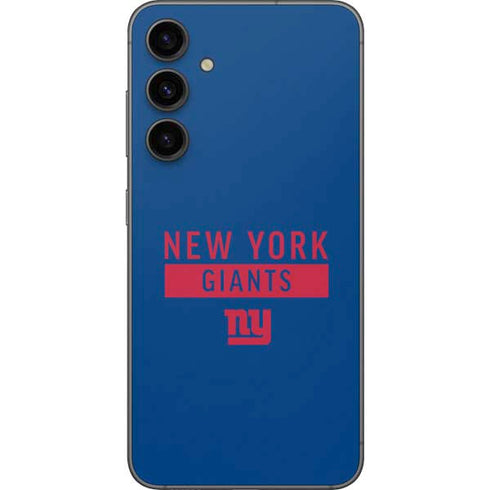 NFL New York Giants Blue Performance Series Galaxy S23 FE Skin