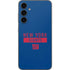 NFL New York Giants Blue Performance Series Galaxy S23 FE Skin
