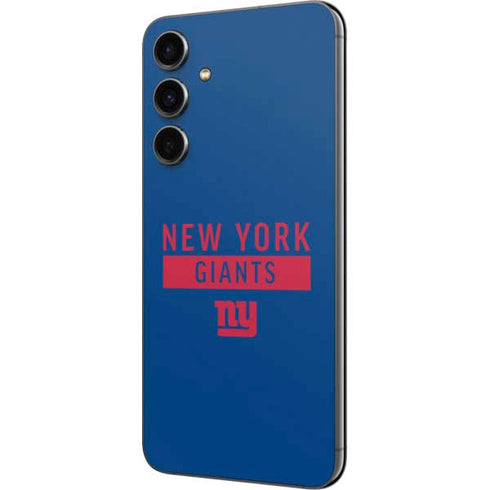 NFL New York Giants Blue Performance Series Galaxy S23 FE Skin
