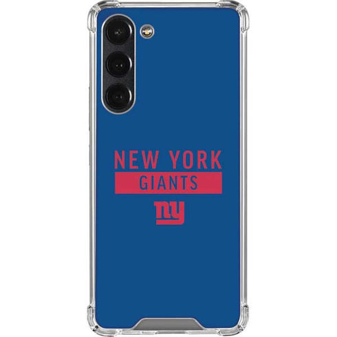 NFL New York Giants Blue Performance Series Galaxy S23 Plus Clear Case