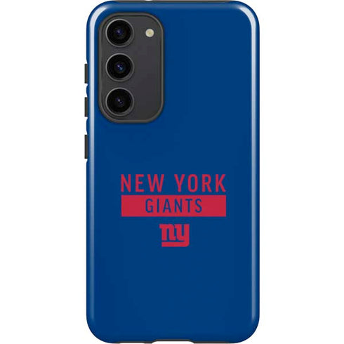 NFL New York Giants Blue Performance Series Galaxy S23 Plus Pro Case
