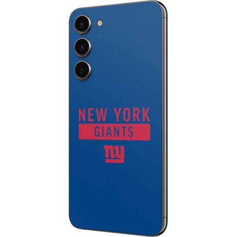 NFL New York Giants Blue Performance Series Galaxy S23 Plus Skin