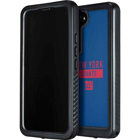 NFL New York Giants Blue Performance Series Galaxy S23 Plus Waterproof Case