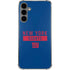 NFL New York Giants Blue Performance Series Galaxy S24 Plus Clear Case