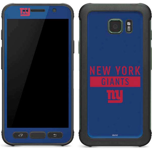 NFL New York Giants Blue Performance Series Galaxy S7 Active Skin