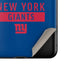 NFL New York Giants Blue Performance Series Galaxy Z Flip Skin