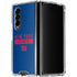 NFL New York Giants Blue Performance Series Galaxy Z Fold4 5G Clear Case