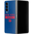 NFL New York Giants Blue Performance Series Galaxy Z Fold4 5G Skin