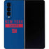 NFL New York Giants Blue Performance Series Galaxy Z Fold4 5G Skin